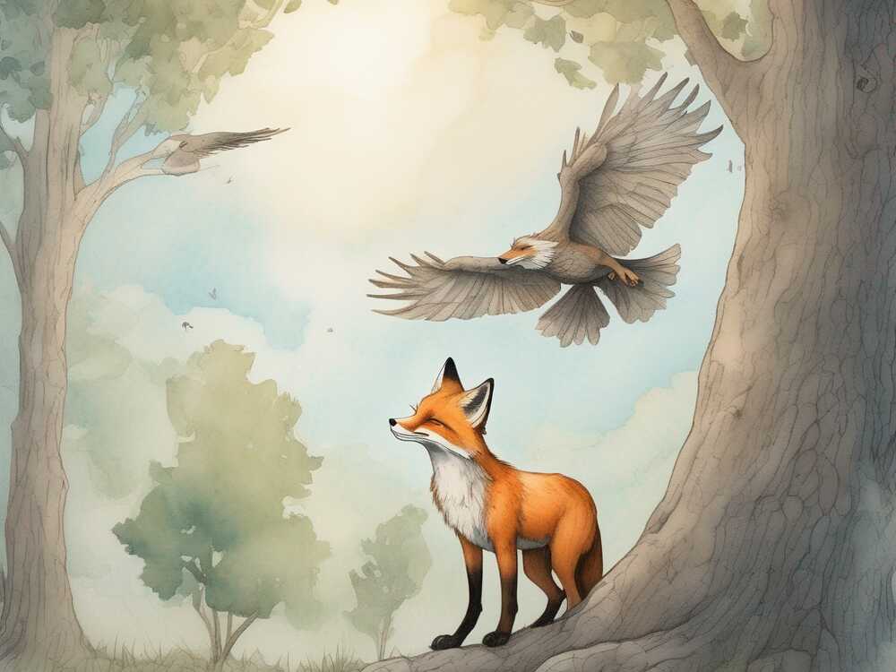 山鹰与狐狸