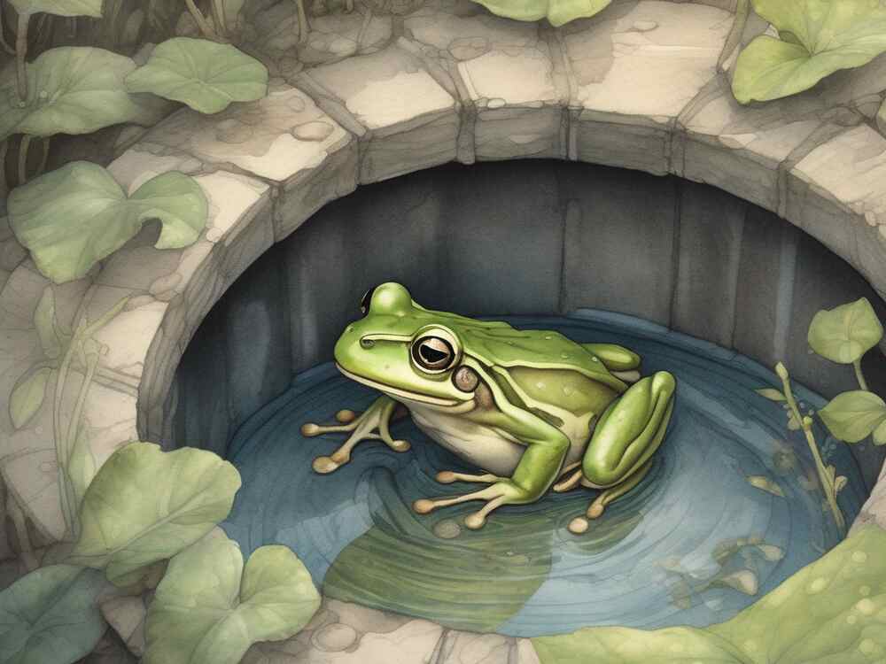  青蛙渡河