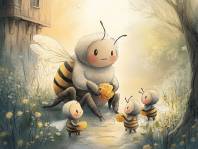 蜜蜂爸爸生病了