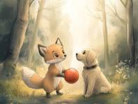 小狐狸學會分享