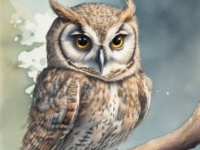 鷹和貓頭鷹的故事