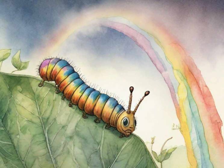 毛毛虫蜕变记