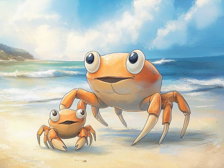 The Crab Who Tried to Walk Straight