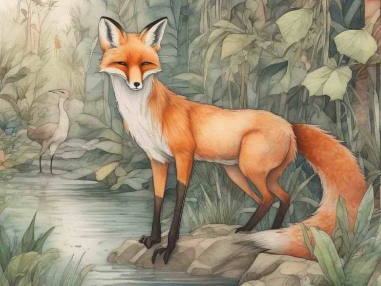 狐狸和鶴
