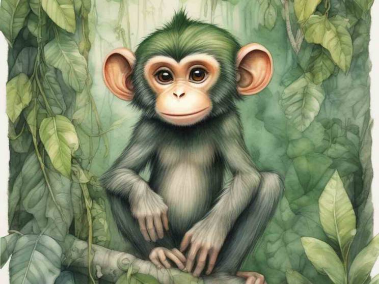 回復自由的猴子