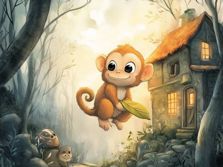 贪玩的小猴子 贪玩的小猴子