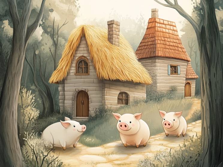 三隻小豬 三隻小豬