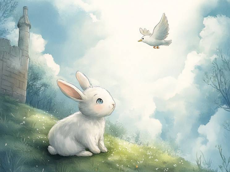 小兔子借翅膀