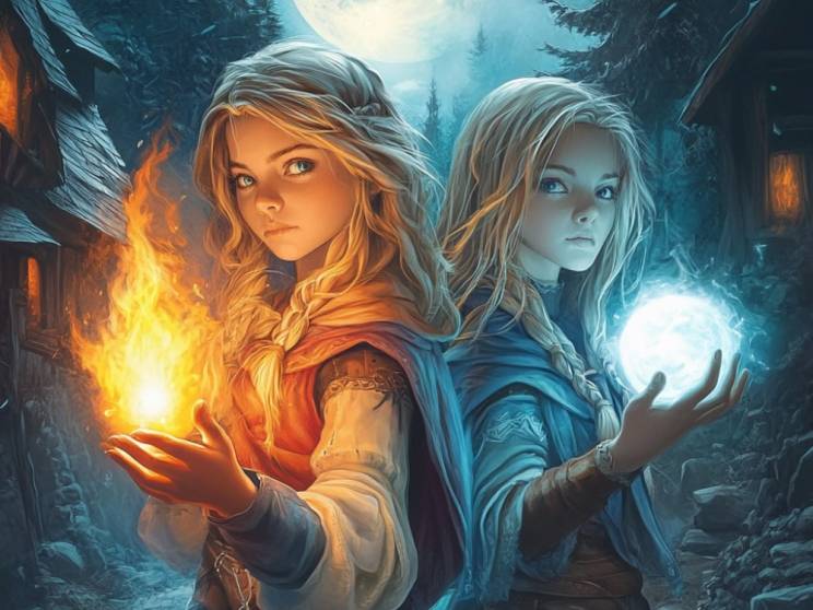 魔法师小依与雪儿