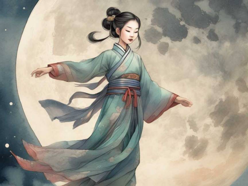 嫦娥奔月 嫦娥奔月