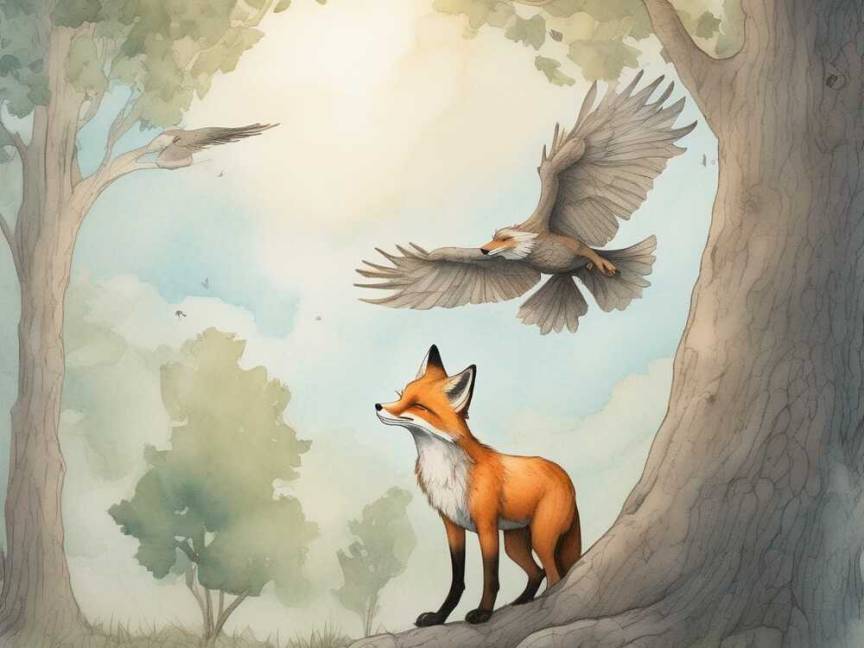 山鹰与狐狸 山鹰与狐狸