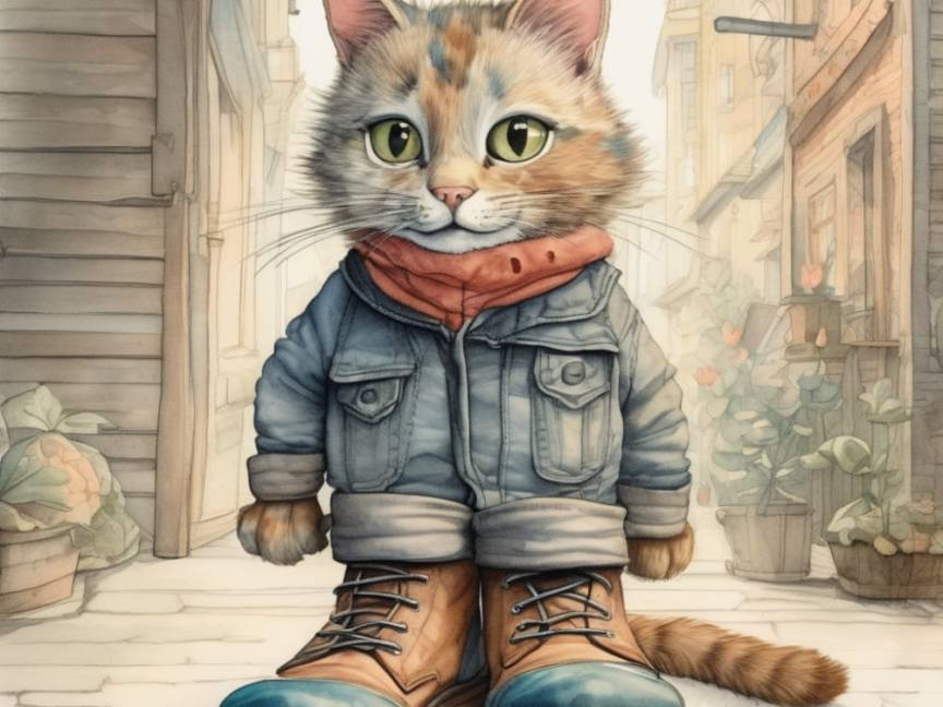 穿着靴子的猫 穿着靴子的猫