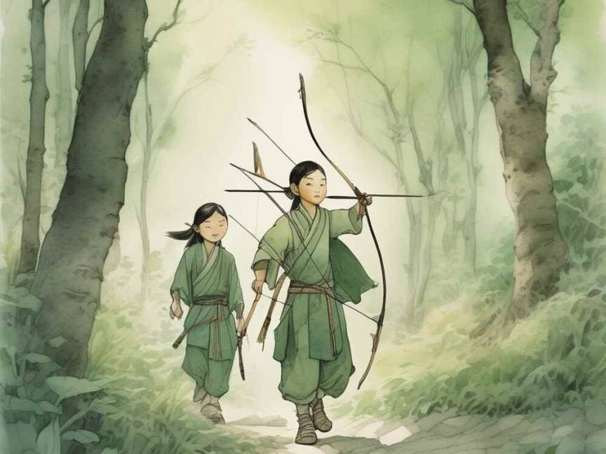 兄弟争雁 兄弟争雁